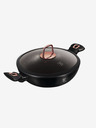 Berlingerhaus Panvica WOK s pokrievkou 30 cm Black Rose Collection BERLINGERHAUS
