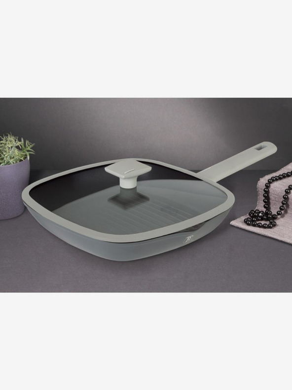 Berlingerhaus Grilovacia panvica s pokrievkou s titánovým nepriľnavým povrchom 28 cm Aspen Collection BERLINGERHAUS