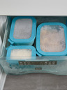 Mepal Sada troch misiek vo svetlomodrej farbe Mepal Cirqula Rectangular (500 +1000 +2000 ml)