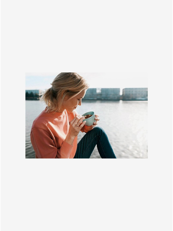 Mepal Svetlomodrý box na desiatu Mepal Ellipse 350 ml