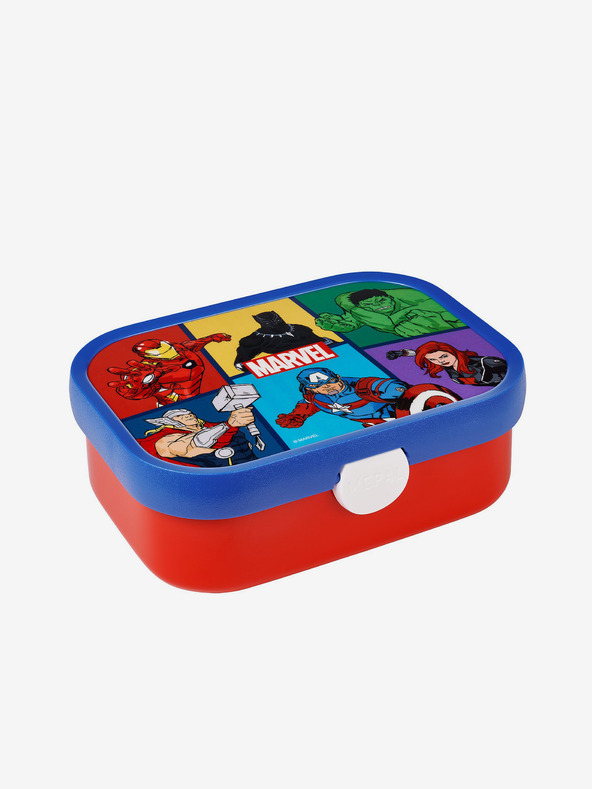 Mepal Modro-červený box na desiatu pre deti Mepal Campus Avengers