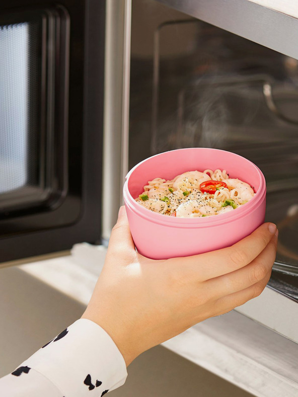 Mepal Čierny box na desiatu Mepal Ellipse 500 ml