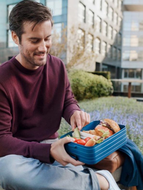 Mepal Svetlomodrý box na desiatu Mepal Bento