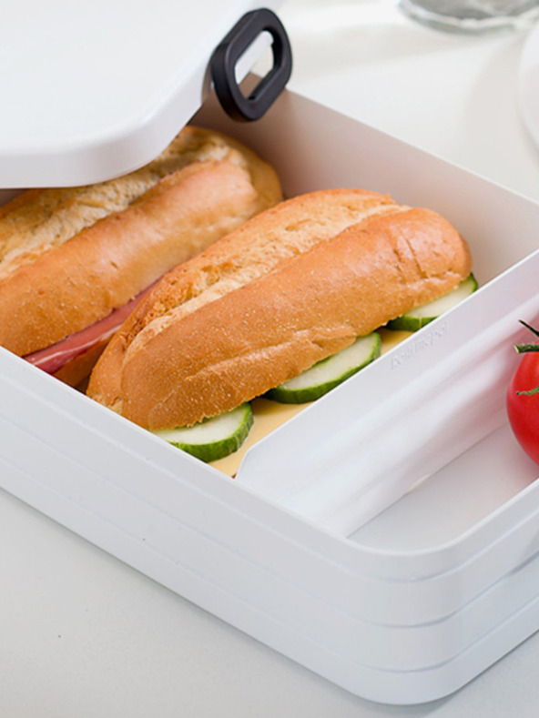 Mepal Modrý desiatkový box Mepal Take a brake