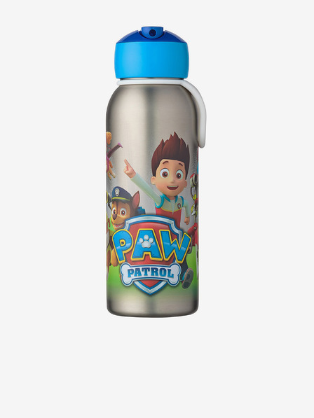 Mepal Modro-strieborná termo fľaša z nehrdzavejúcej ocele pre deti Mepal Thermo Campus Paw Patrol (350 ml)