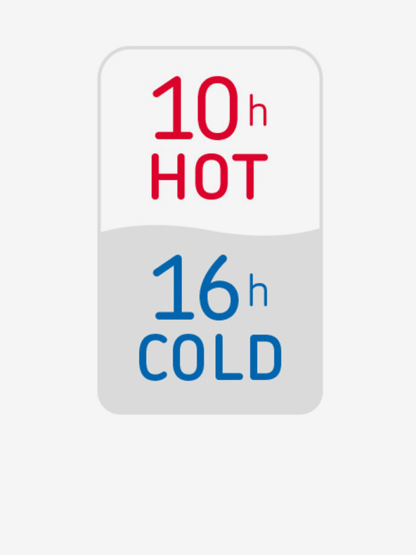 Mepal Sivá termolahva Mepal Ellipse (350 ml)