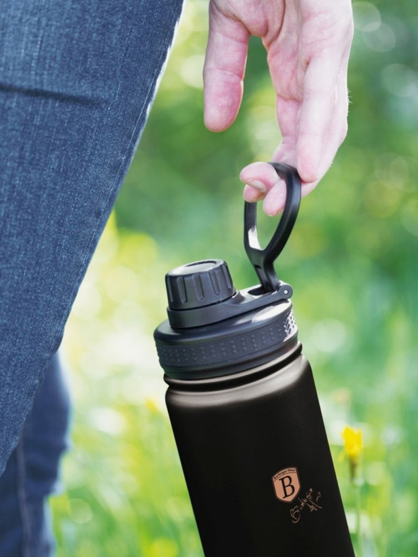 Berlingerhaus Športová nerezová fľaša 0,54 l BERLINGERHAUS Black Rose Collection