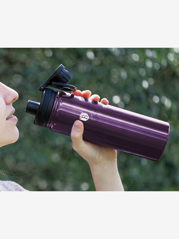 Berlingerhaus Športová nerezová fľaša 0,54 l BERLINGERHAUS Purple Metallic Line