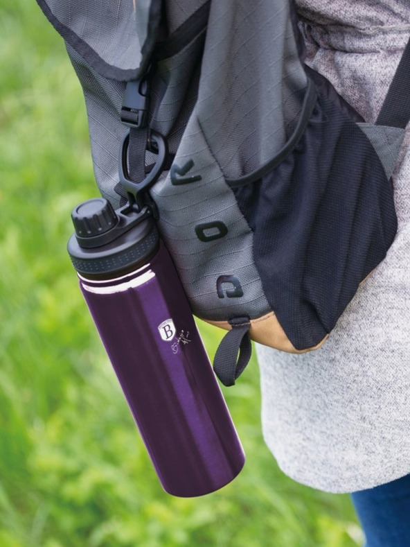 Berlingerhaus Športová nerezová fľaša 0,54 l BERLINGERHAUS Purple Metallic Line