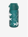 ION8 Petrolejová vzorovaná fľaša Ion8 Leak Proof Shark (350 ml)