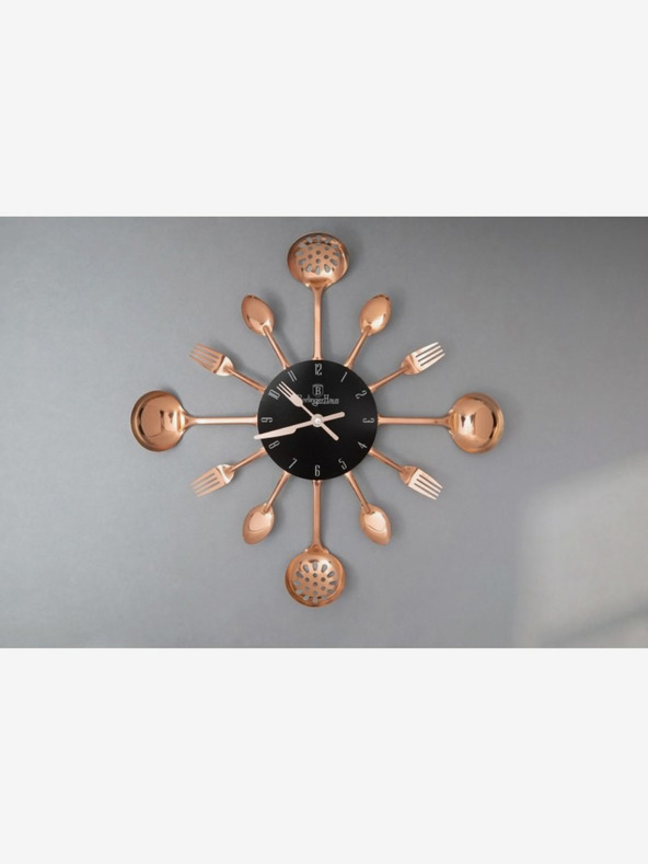 Berlingerhaus Nástenné kuchynské hodiny BERLINGERHAUS Black Rose Collection