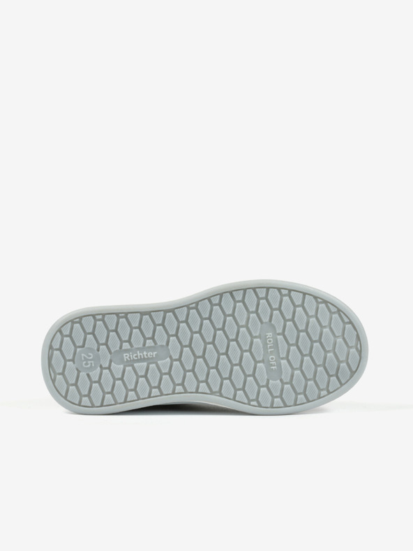 Richter Ružové dievčenské členkové semišové tenisky Richter