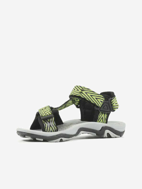 Richter Žlté a čierne chlapčenské vzorované sandále Richter