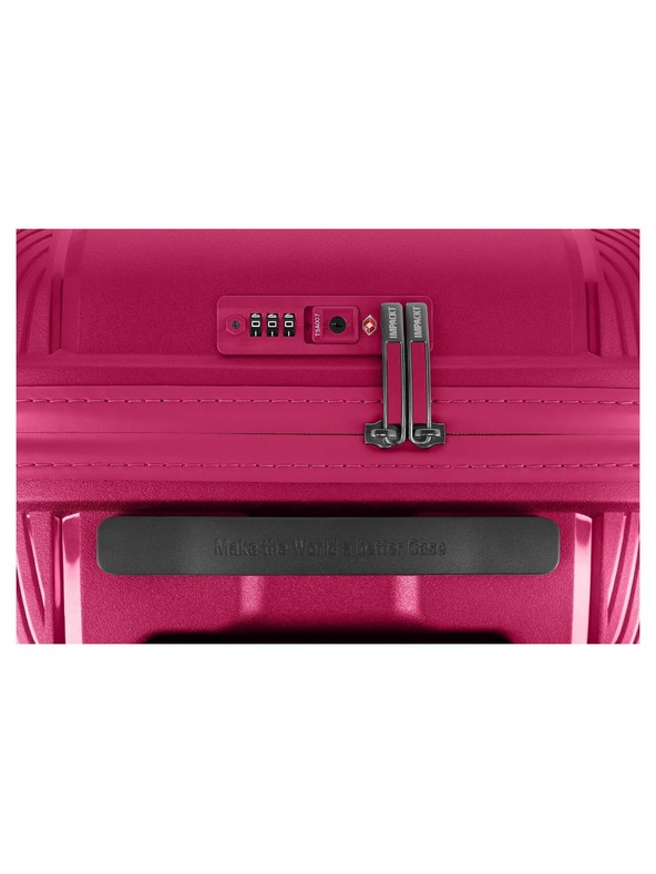 IMPACKT Cestovný kufor IMPACKT IP1 L Flora pink