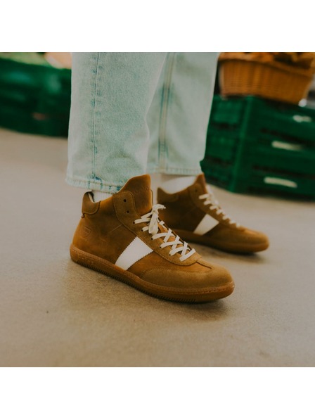 BOTAS *** Pánske kožené tenisky / botasky hnedé BOTAS