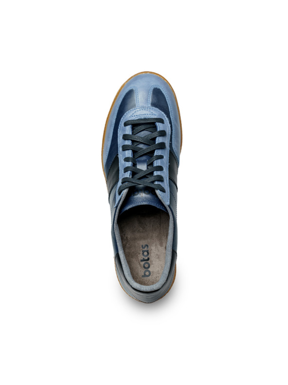 BOTAS *** Pánske kožené tenisky / botasky modré Botas Iconic