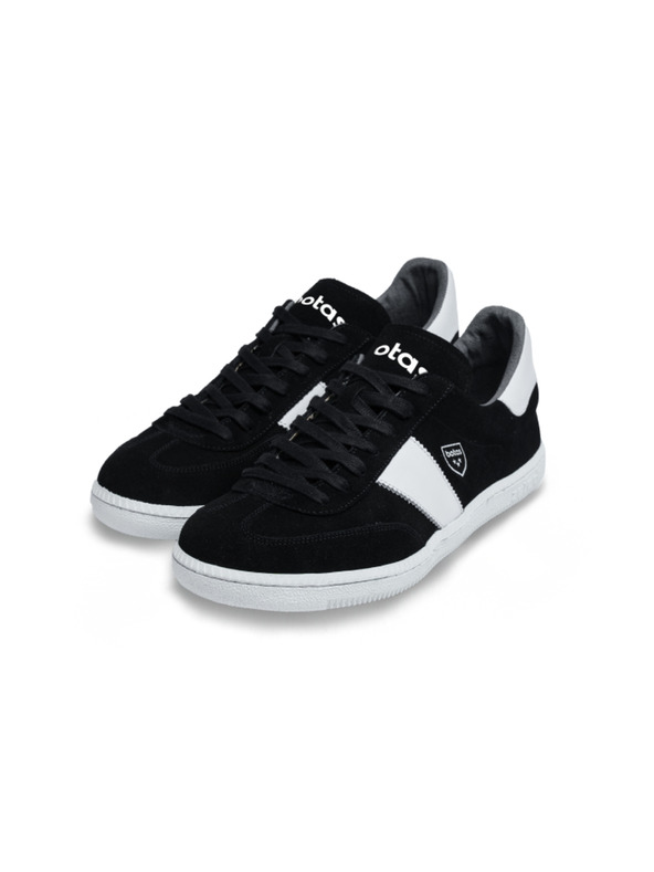 BOTAS *** Pánske kožené tenisky / botasky čierno-biele Botas Iconic