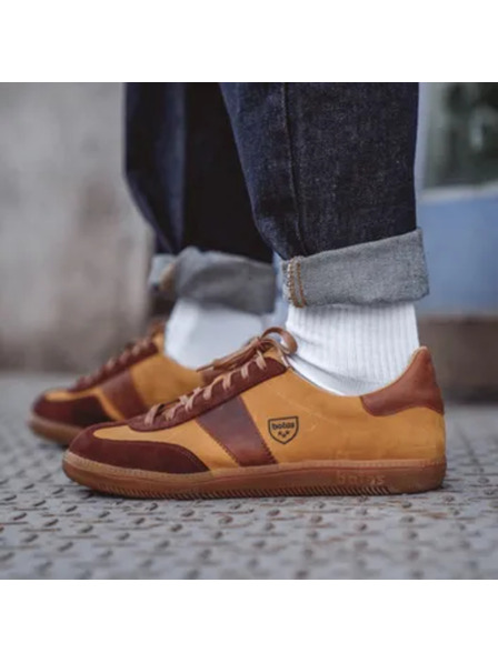 BOTAS *** Pánske kožené tenisky / botasky Botas Iconic Caramel