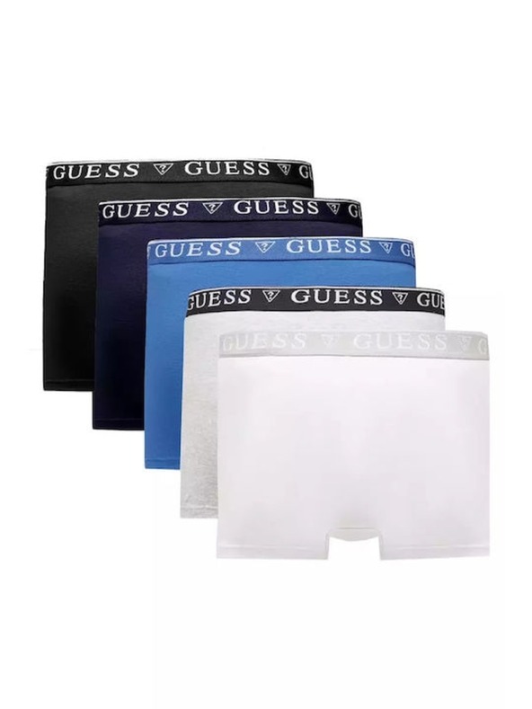 Guess Jeans Pánske farebné boxerky 5 Pack Guess