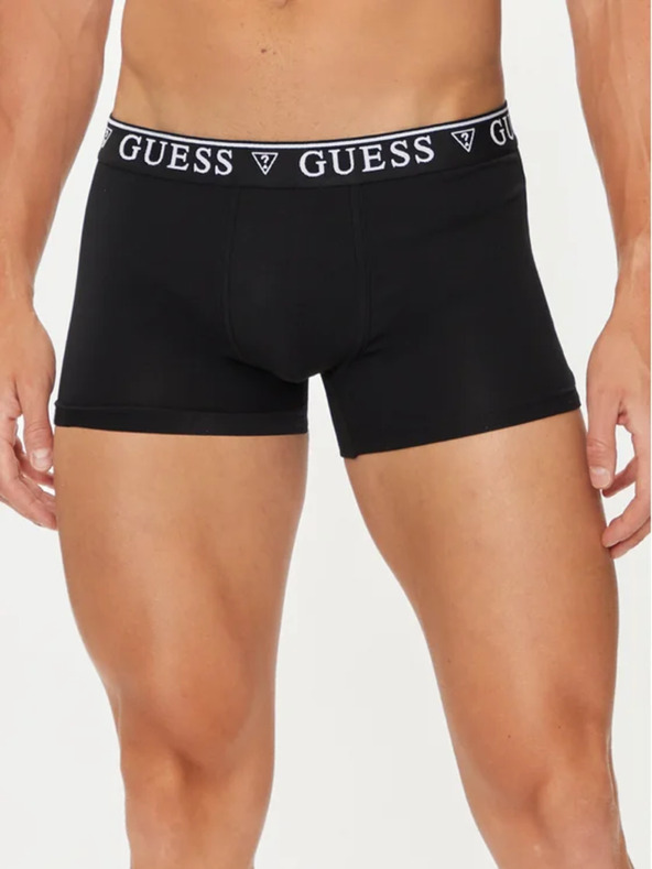 Guess Jeans Pánske čierne boxerky kcd31 Guess jeans