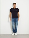 Guess Jeans Pánske tmavomodré slim fit tričko G7V2 Guess jeans