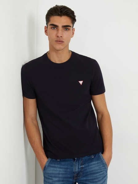 Guess Jeans Pánske tmavomodré slim fit tričko G7V2 Guess jeans