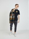 DOBRO Čierne unisex tričko s potlačou DOBRO. pre Viki