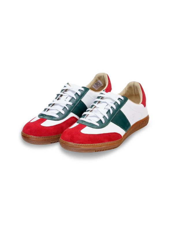 BOTAS *** Dámske kožené tenisky / topánky červeno-zeleno-biele Botas Iconic Mexiko 68