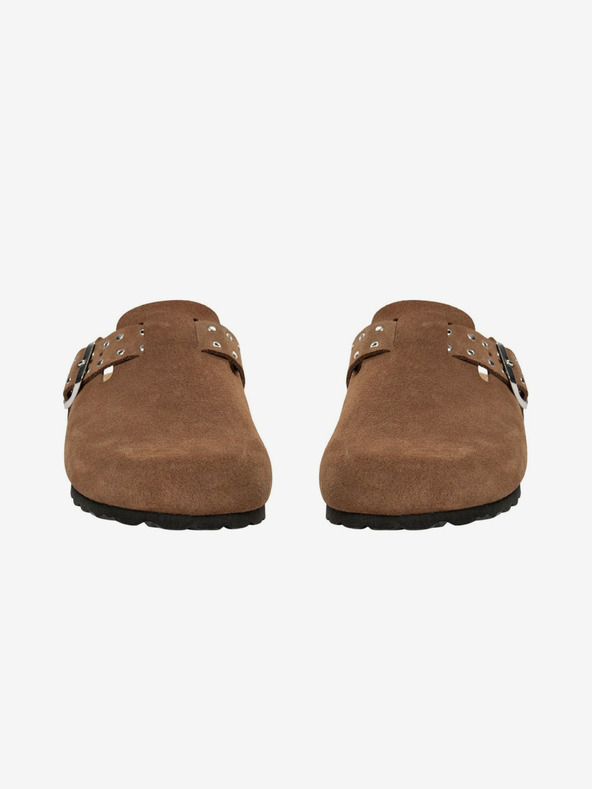 Sofie Schnoor Hnedé dámske papuče Sofie Schnoor