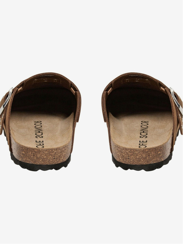 Sofie Schnoor Hnedé dámske papuče Sofie Schnoor