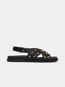 Sofie Schnoor Black women's leather sandals Sofie Schnoor