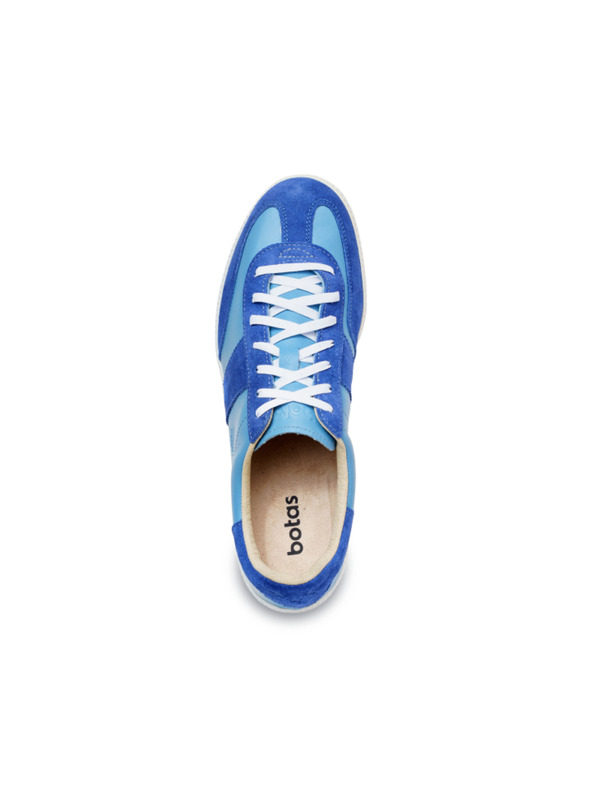BOTAS *** Dámske kožené tenisky / topánky modré Botas Iconic La Manche 71