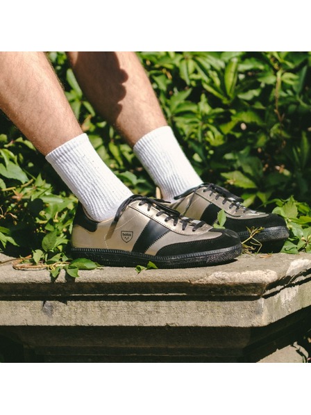 BOTAS *** Dámske kožené tenisky / topánky čierno-zlaté Botas Iconic Victory 76