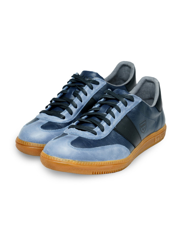 BOTAS *** Dámske kožené tenisky / topánky modré Botas Iconic