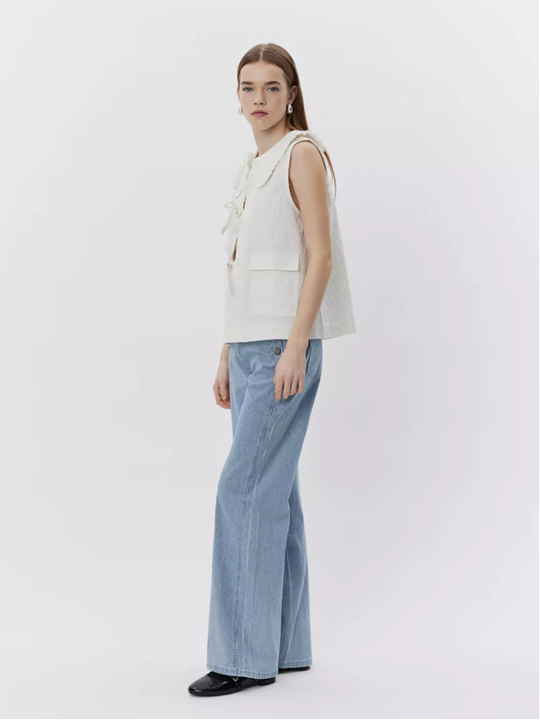 Sofie Schnoor Biela dámska vesta Sofie Schnoor