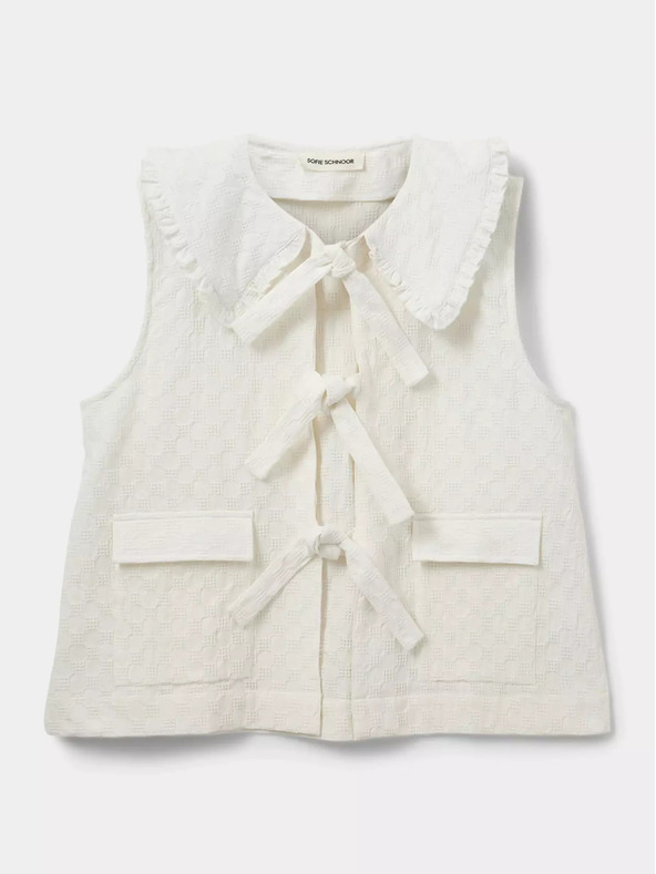 Sofie Schnoor Biela dámska vesta Sofie Schnoor