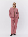 Sofie Schnoor White-red checked women's jacket Sofie Schnoor
