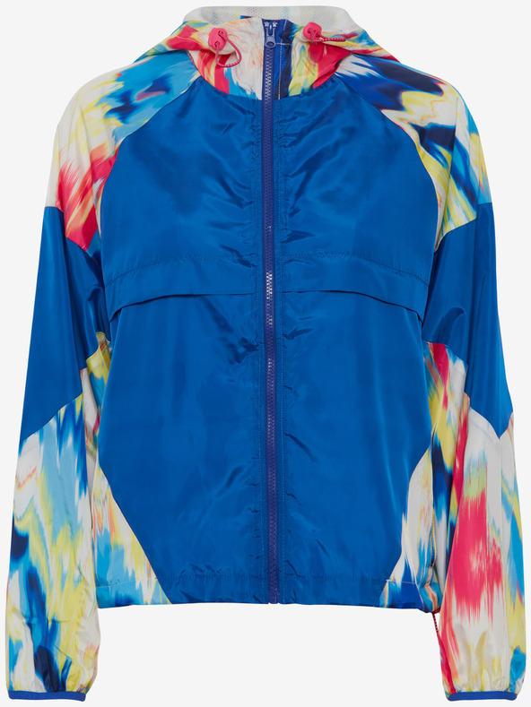 The Jogg Concept Modrá dámska vzorovaná bunda The Jogg Concept