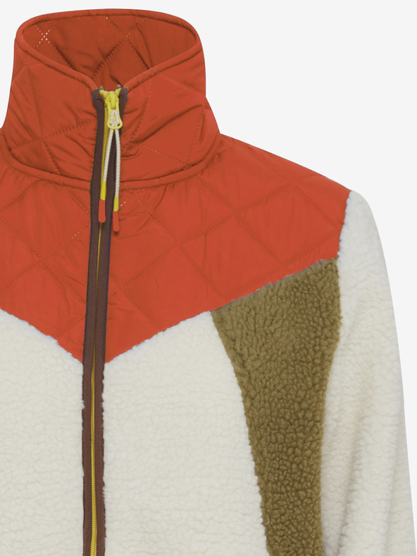 The Jogg Concept Krémovo-červená dámska bunda The Jogg Concept