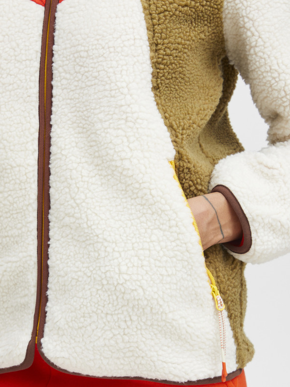 The Jogg Concept Krémovo-červená dámska bunda The Jogg Concept