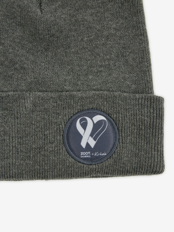 DOBRO Šedá čiapka Mole & GOOD.