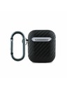 Oracle Red Bull Racing Red Bull PU karbónové puzdro pre AirPods 1/2 čierne
