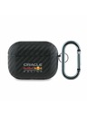 Oracle Red Bull Racing Red Bull PU karbónové puzdro pre AirPods Pro čierne
