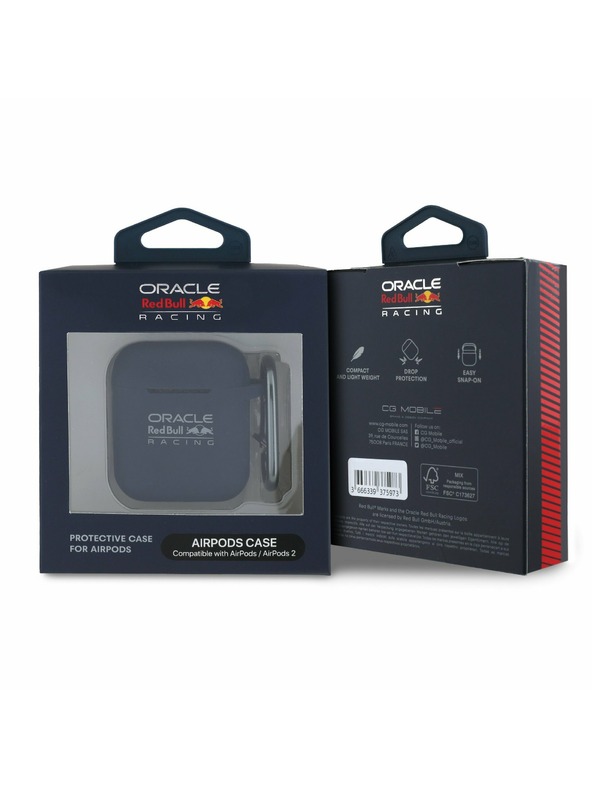 Oracle Red Bull Racing Red Bull Silikónové puzdro pre AirPods 1/2 Navy
