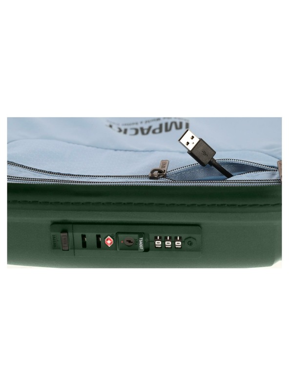 IMPACKT Cestovný kufor IMPACKT IP1 S Deep sea green