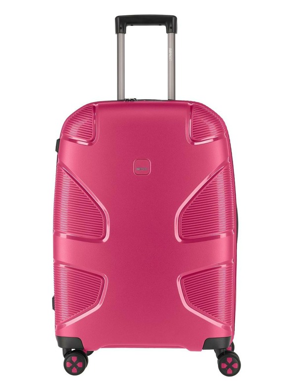 IMPACKT Cestovný kufor IMPACKT IP1 M Flora pink