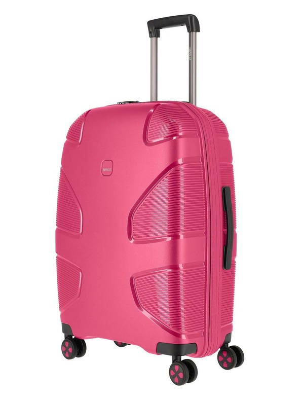 IMPACKT Cestovný kufor IMPACKT IP1 M Flora pink
