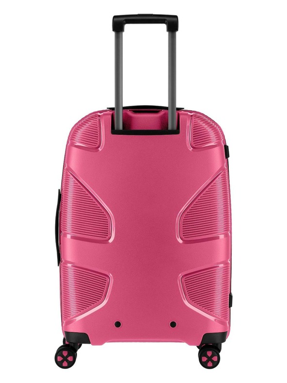 IMPACKT Cestovný kufor IMPACKT IP1 M Flora pink