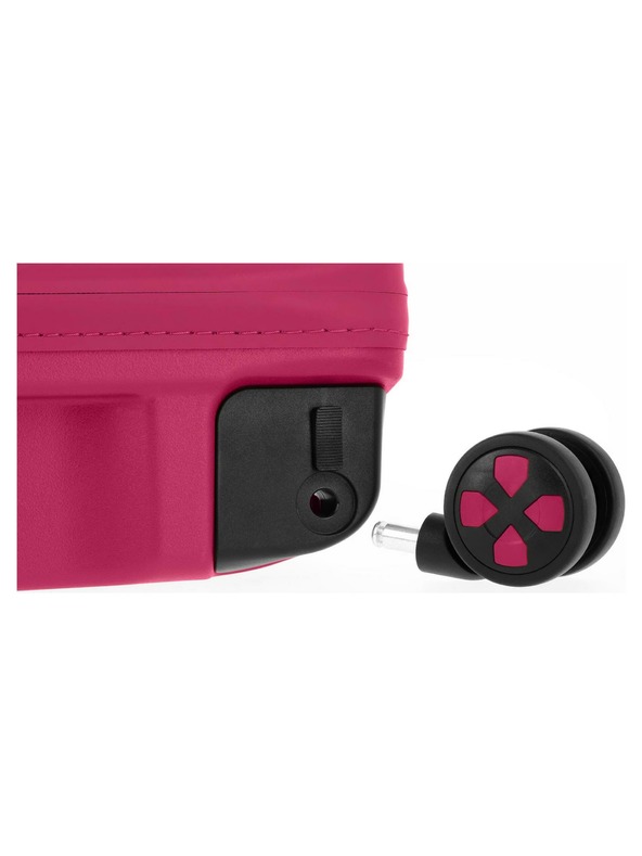 IMPACKT Cestovný kufor IMPACKT IP1 M Flora pink