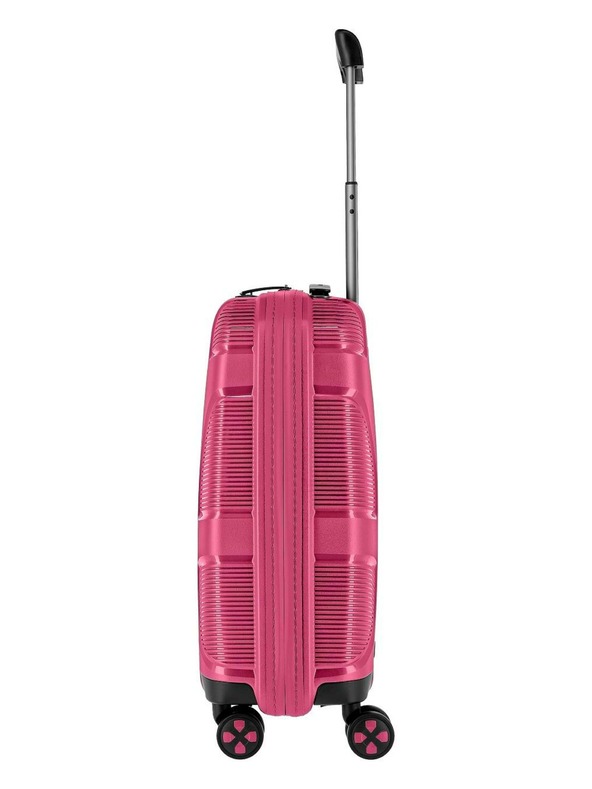 IMPACKT Cestovný kufor IMPACKT IP1 S Flora pink